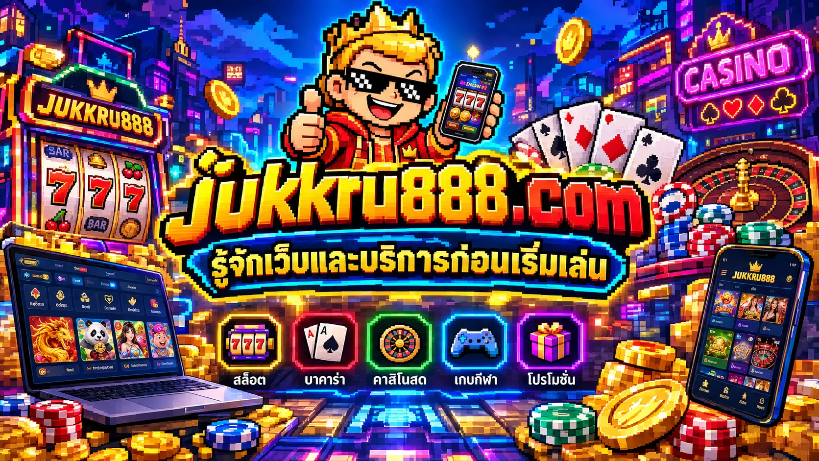 ทำความรู้จักเว็บและแนวทางประเมินก่อนสมัคร jukkru888